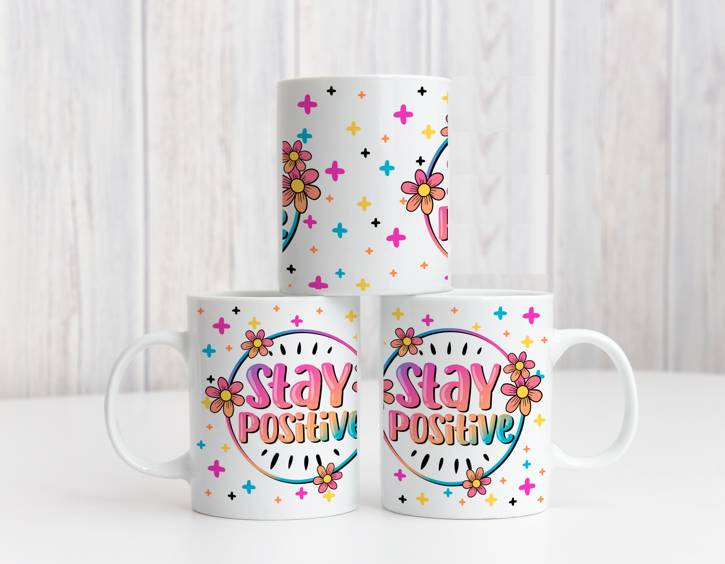 Stay Positive Mug image 0