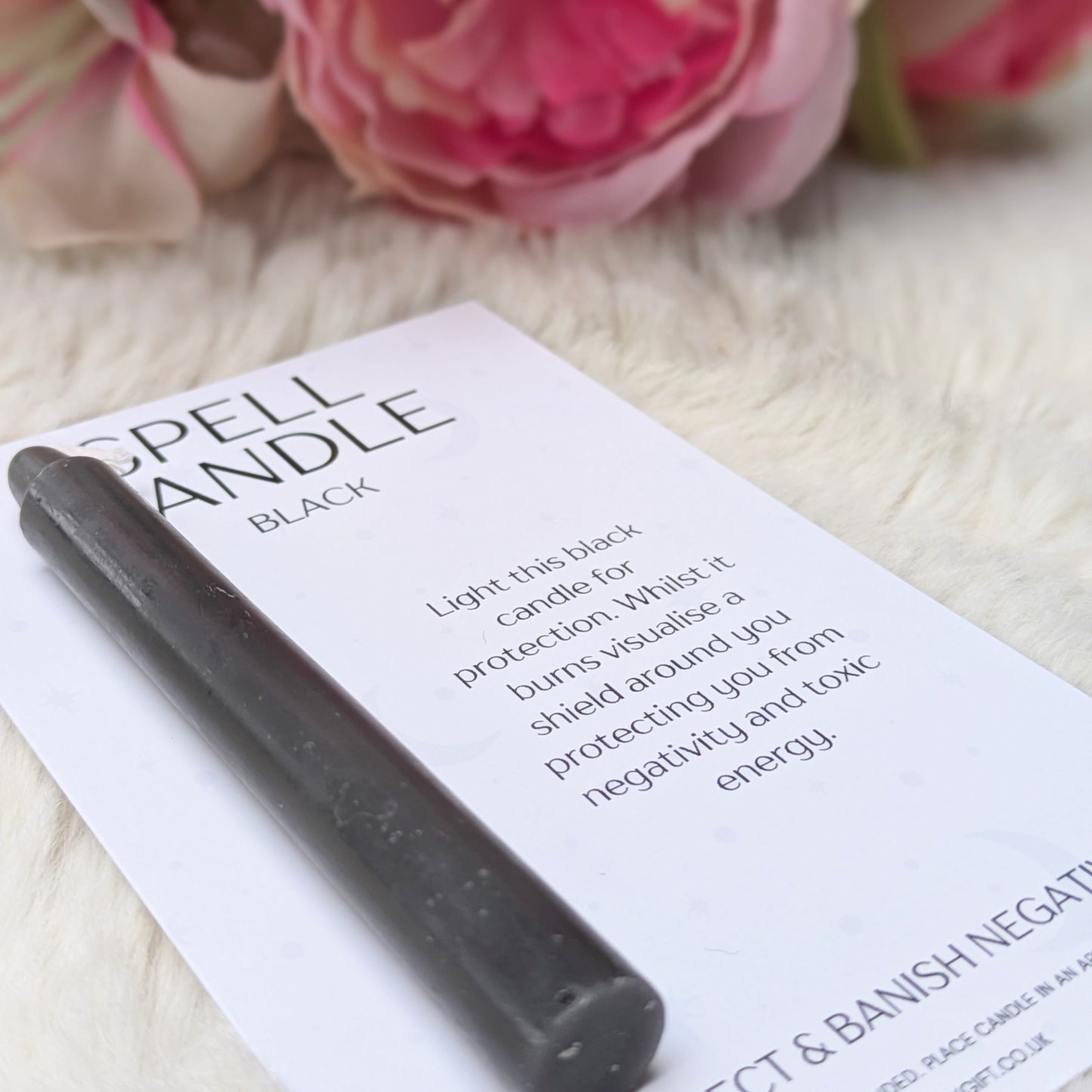 Black Spell Candle image 1