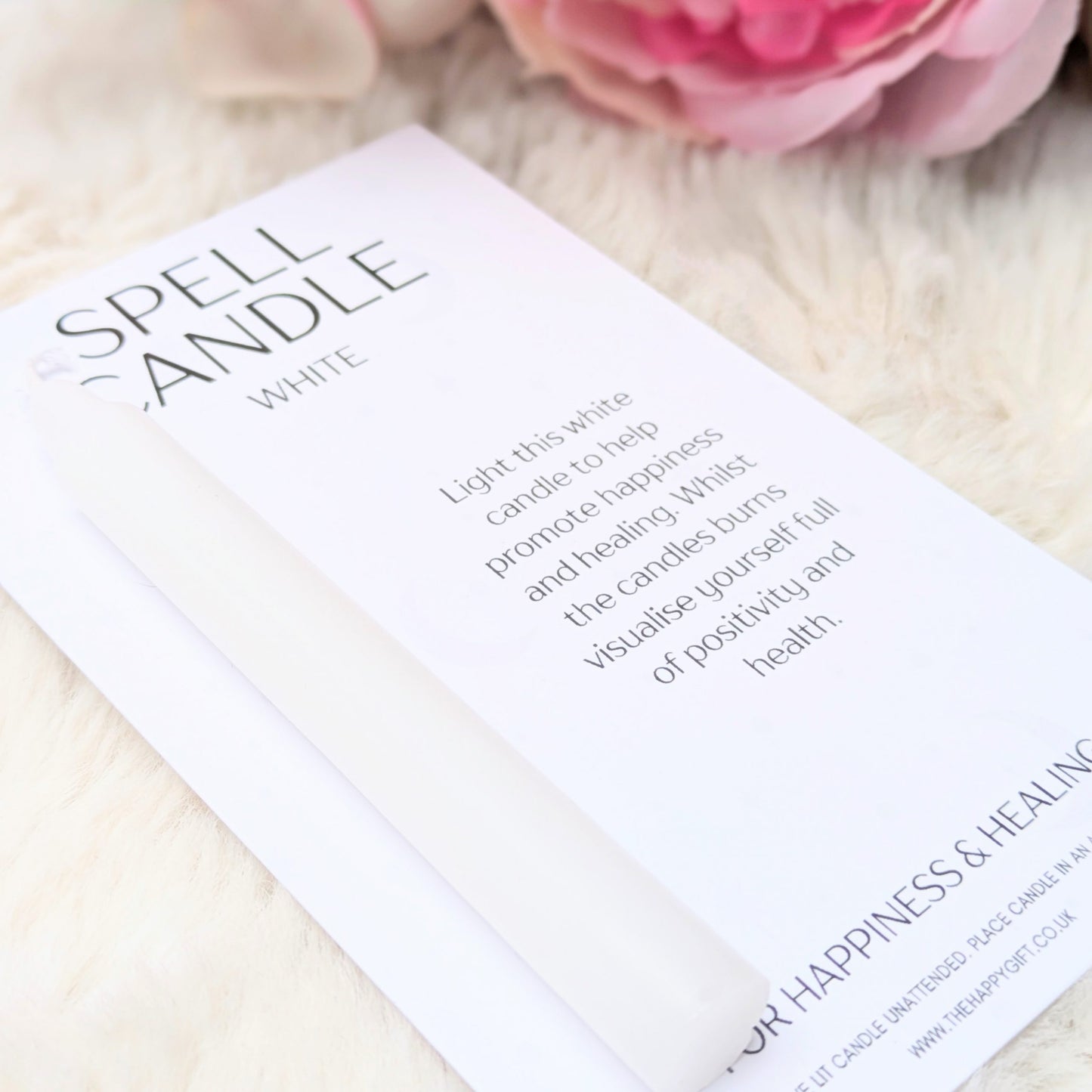 White Spell Candle image 1