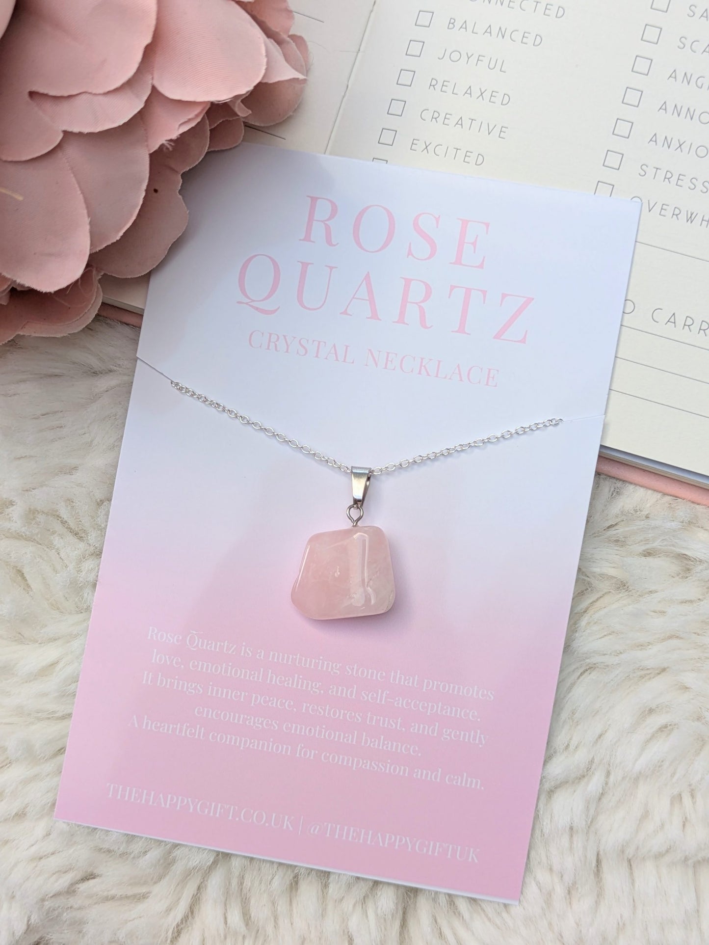 Rose Quartz Necklace image 0