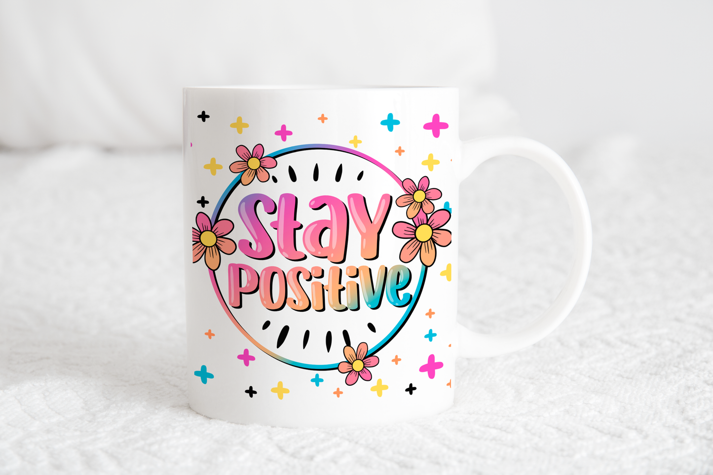 Stay Positive Mug image 1