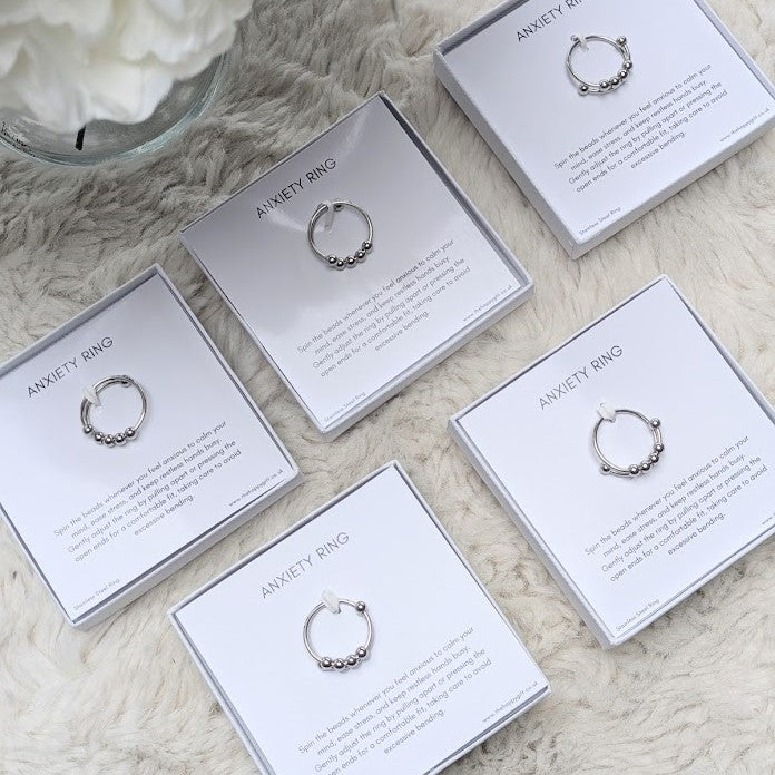 Anxiety Fidget Ring in Gift Box image 1