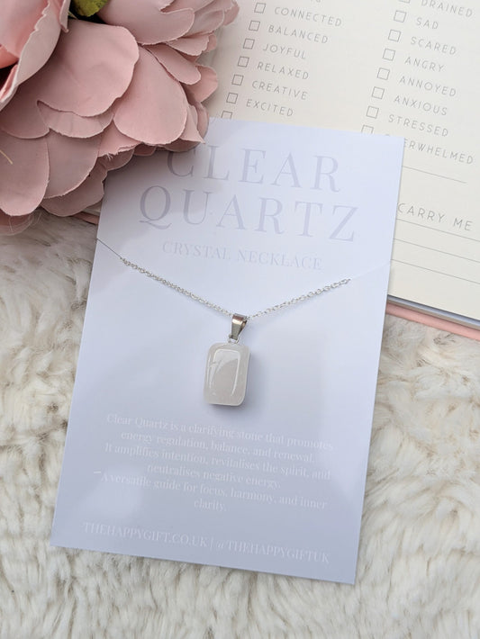 Clear Quartz Necklace image 0