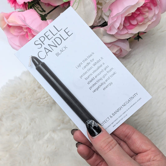 Black Spell Candle image 0