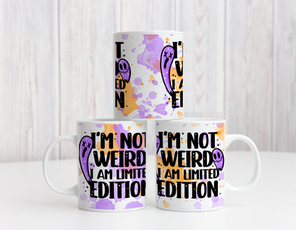 I'm Not Weird Mug image 0