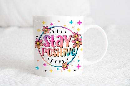 Stay Positive Mug image 1
