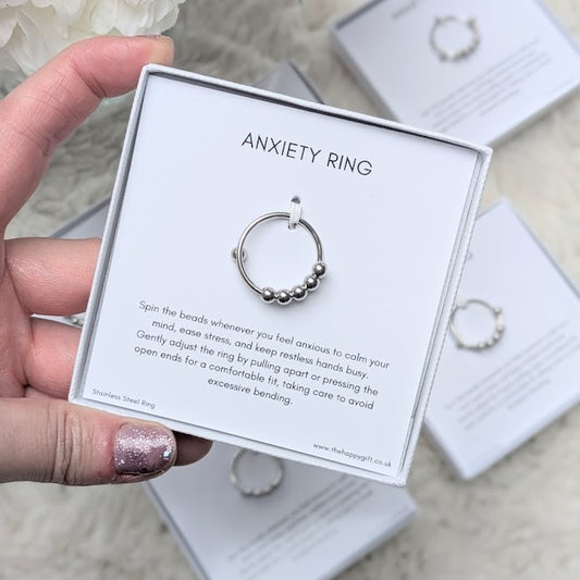 Anxiety Fidget Ring in Gift Box image 0