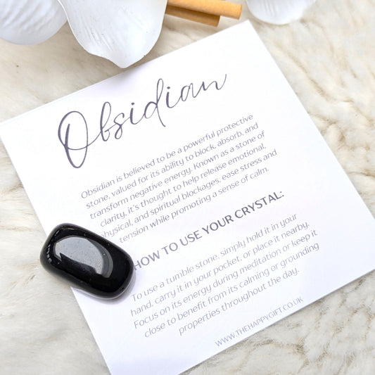 Obsidian Tumble Stone image 0